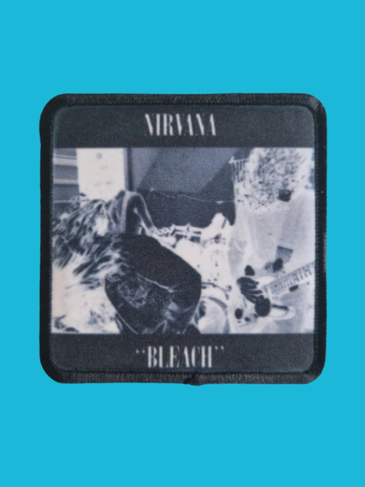 Patch Nirvana - Bleach - Imprimé - Carré de 7,5 x 7,5 centimètres